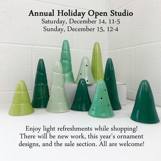 Bella Joy Pottery Annual Holiday Open Studio