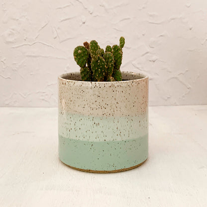 NEW SIZE - NEW - Seasonal Color - Brighter Days Small Stoneware Planter