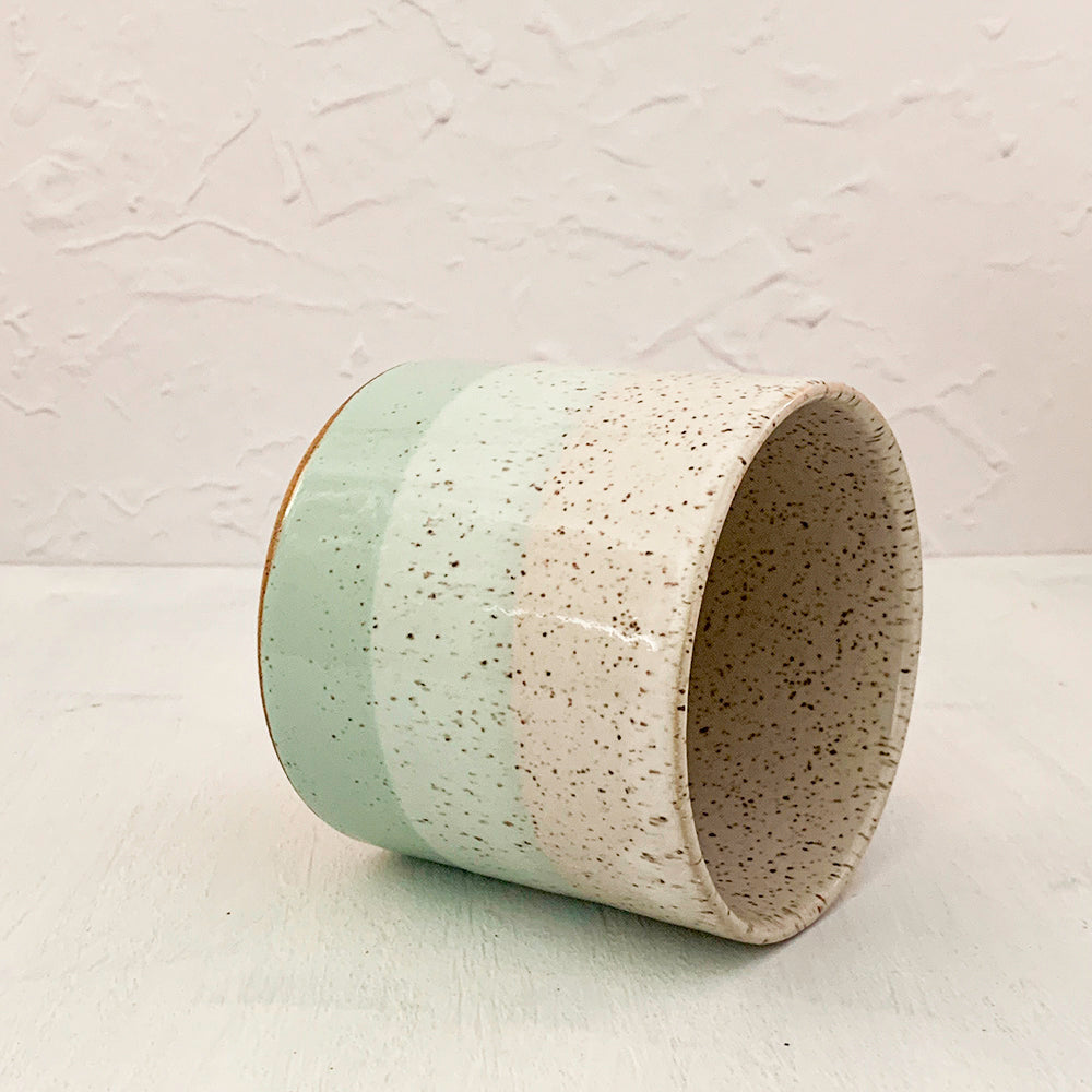 NEW SIZE - NEW - Seasonal Color - Brighter Days Small Stoneware Planter