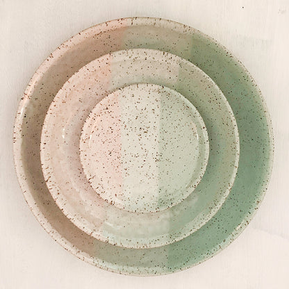 NEW - Seasonal Color - Brighter Days Large Stoneware Plate