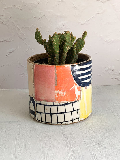 Small Stoneware Planter