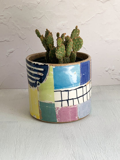 Small Stoneware Planter