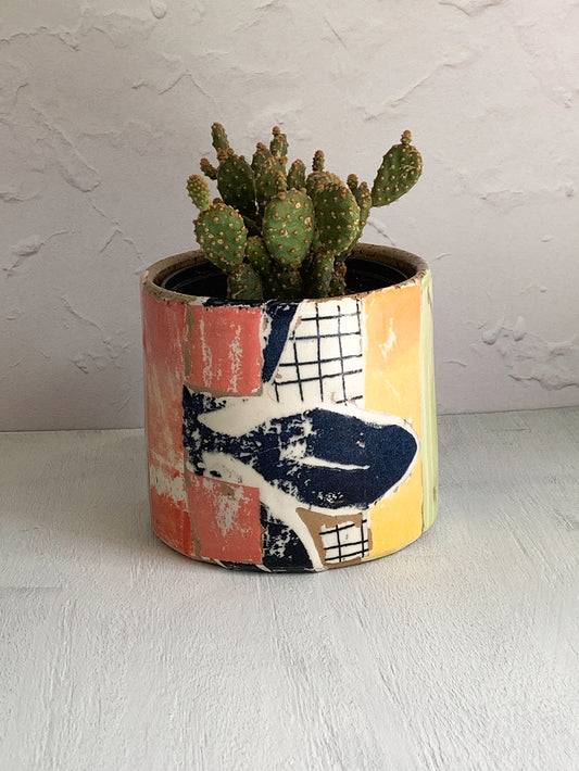 Small Stoneware Planter