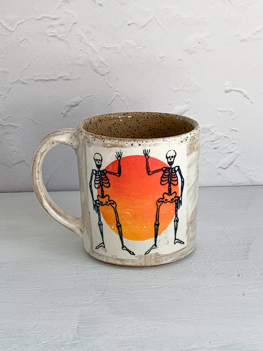 PREORDER Skeleton Stoneware Mug