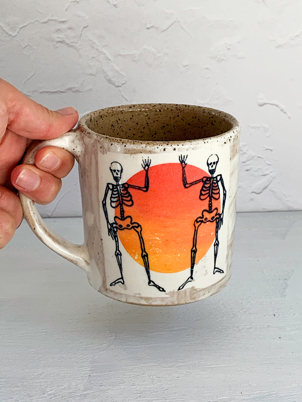 PREORDER Skeleton Stoneware Mug