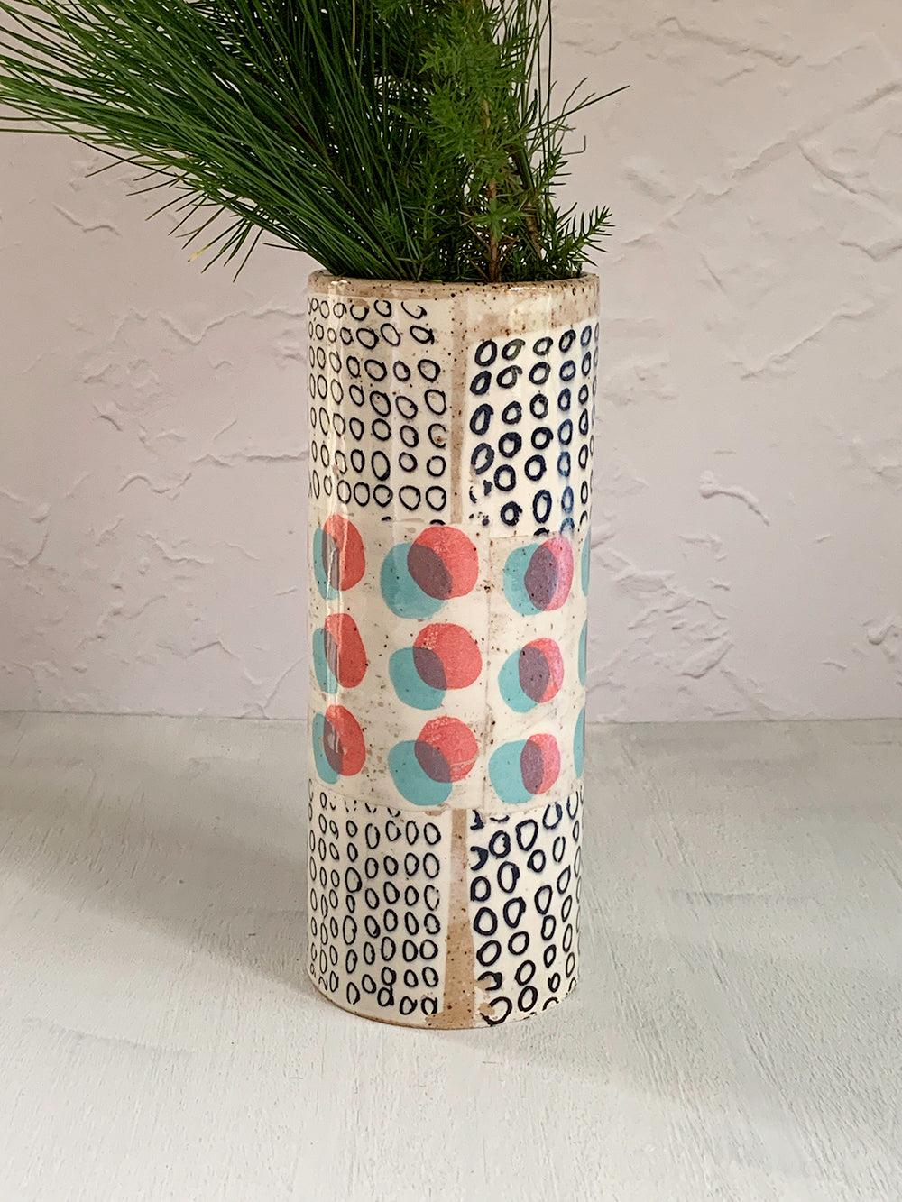 Stoneware Bouquet Vase