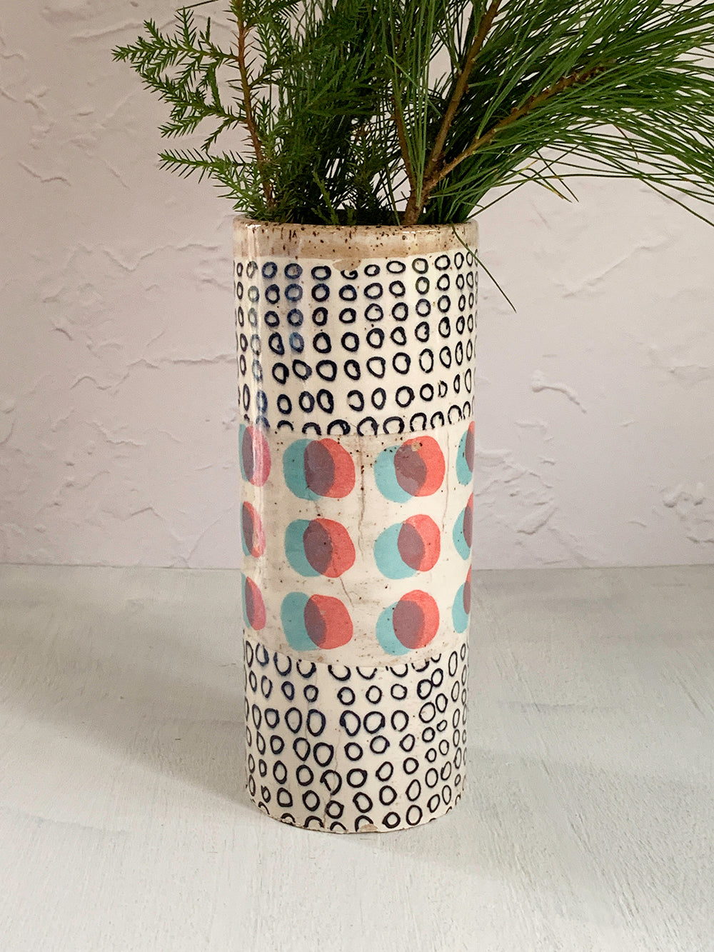 Stoneware Bouquet Vase