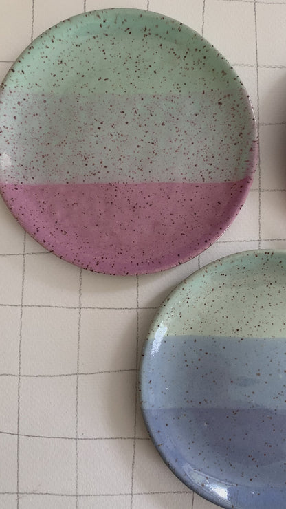 Brighter Days Stoneware Trinket Tray - Available in Assorted Colors