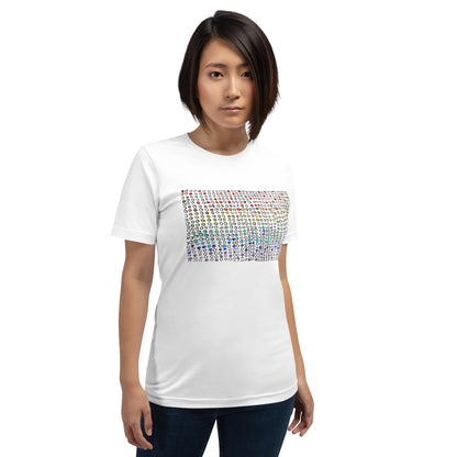 Rainbow Dots - Unisex t-shirt